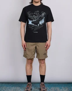 New and wander Back to Nature T-Shirt Black