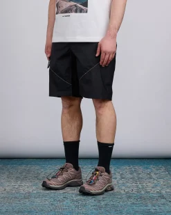 Hot and wander Breath Rip Nylon Short Black