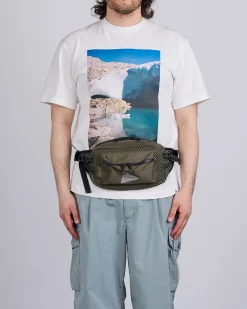 Discount and wander 3D Mesh Waist Bag Khaki