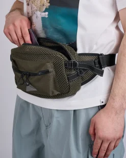 Discount and wander 3D Mesh Waist Bag Khaki