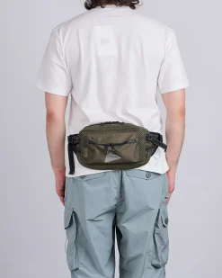 Discount and wander 3D Mesh Waist Bag Khaki