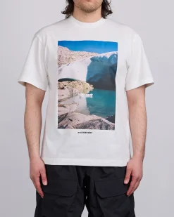 Outlet and wander Glacier T-Shirt White