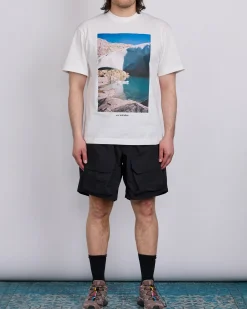 Outlet and wander Glacier T-Shirt White
