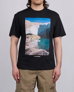 Clearance and wander Glacier T-Shirt Black