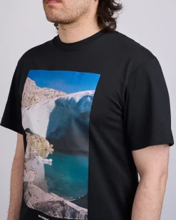 Clearance and wander Glacier T-Shirt Black