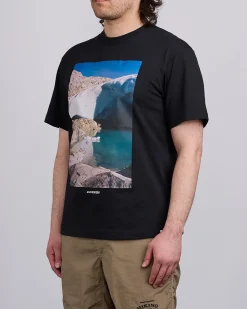 Clearance and wander Glacier T-Shirt Black
