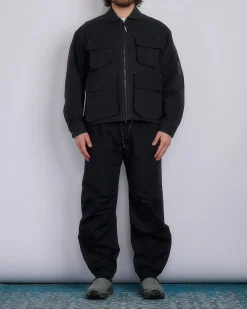 Best and wander High Count Side Zip Hem Pant Black