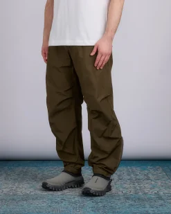 Best and wander High Count Side Zip Hem Pant Dark Khaki