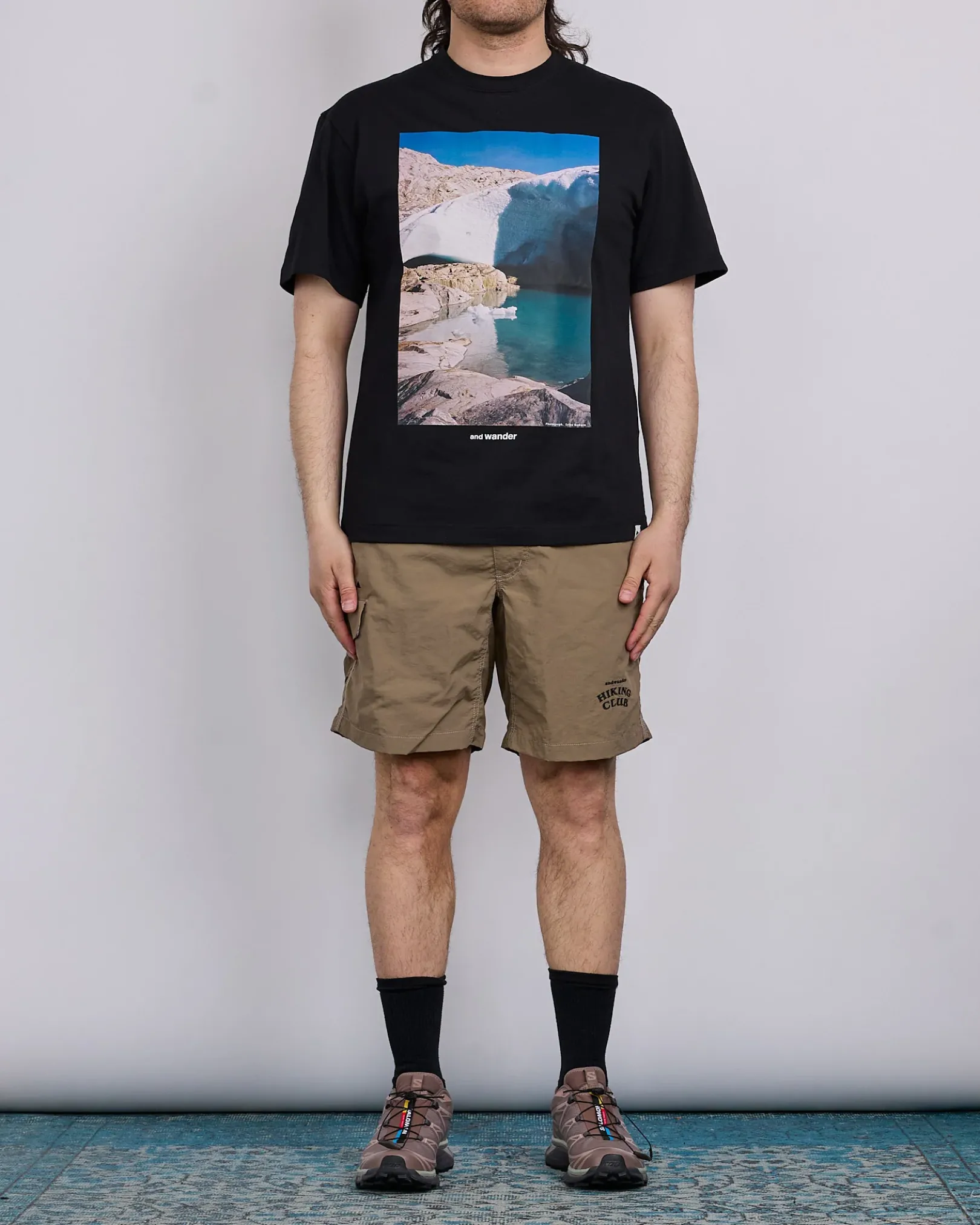 Hot and wander Hiking Club Taffeta Hiking Short Beige