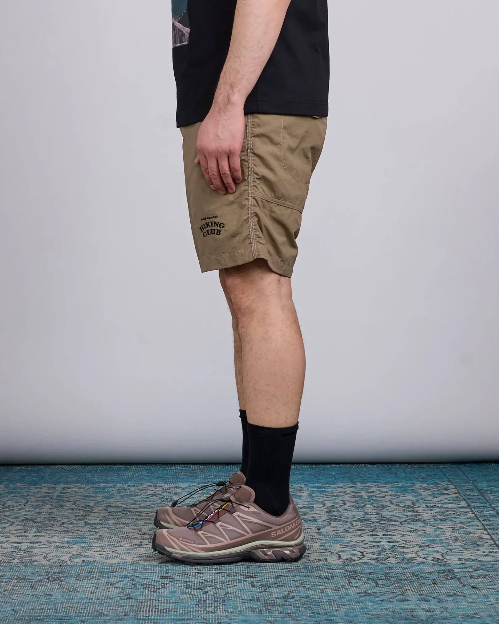 Hot and wander Hiking Club Taffeta Hiking Short Beige