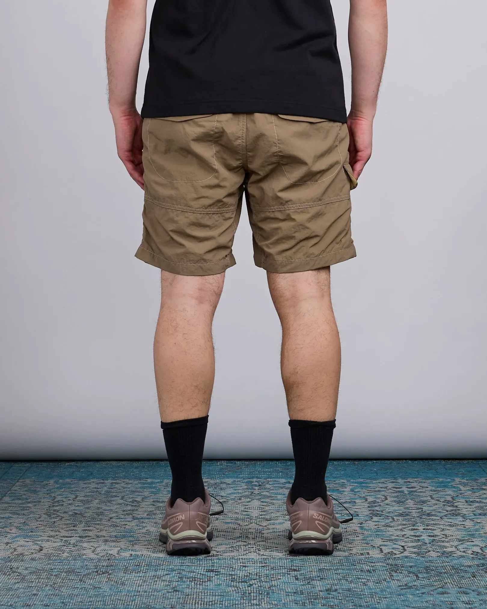 Hot and wander Hiking Club Taffeta Hiking Short Beige