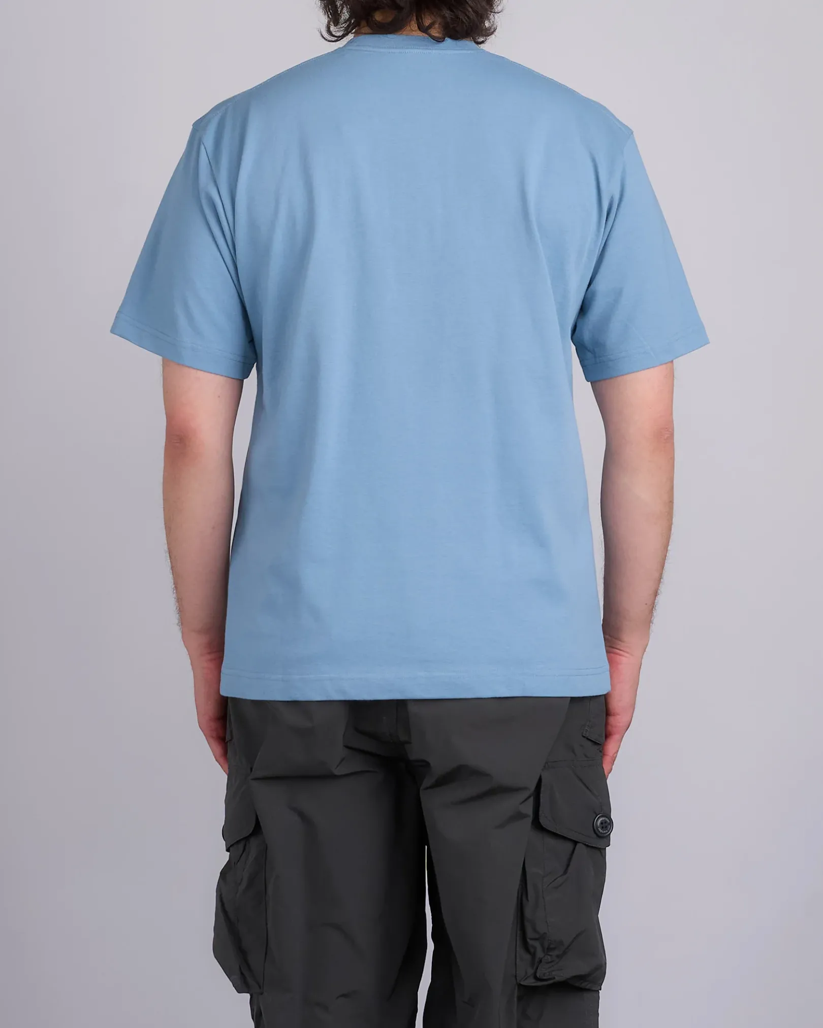 Fashion and wander Log T-Shirt Light Blue