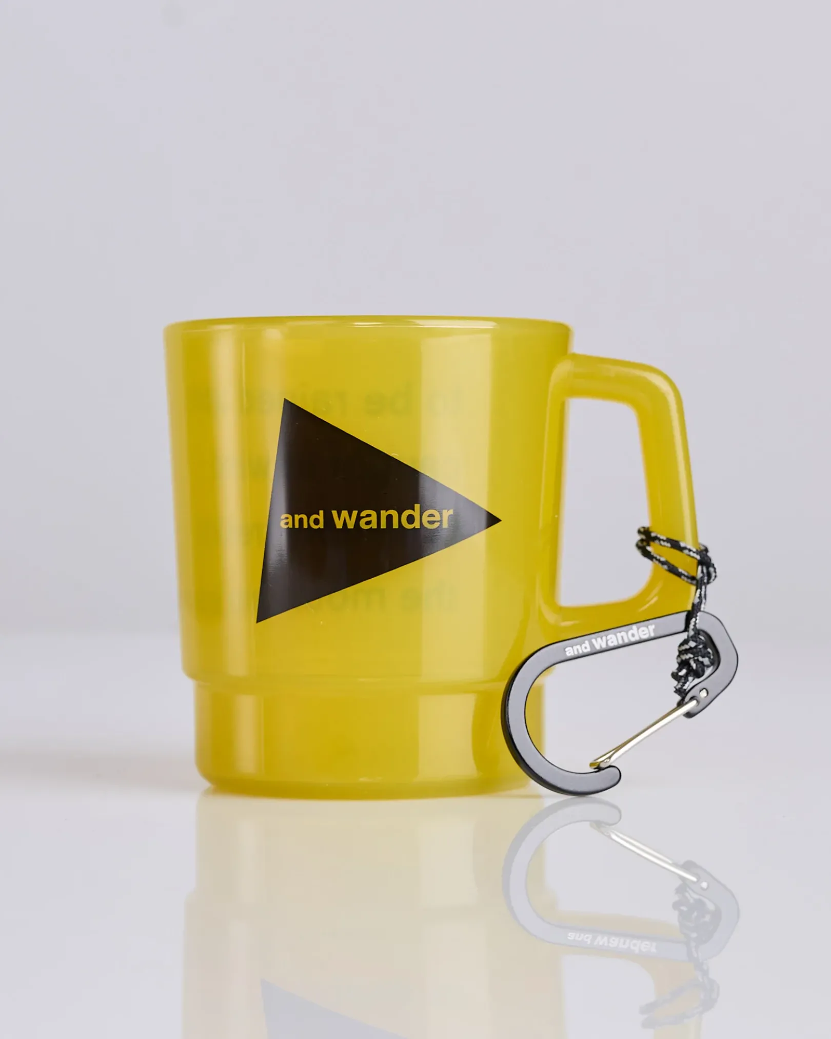 Outlet and wander Logo PP Mug Yellow