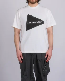 Outlet and wander Logo T-Shirt White