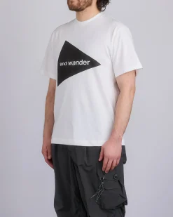 Outlet and wander Logo T-Shirt White