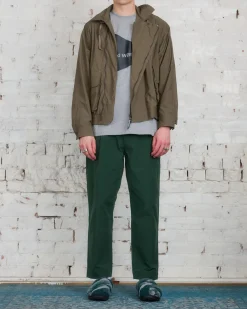 Sale and wander Nylon Chino Tuck Tapered Pant Green