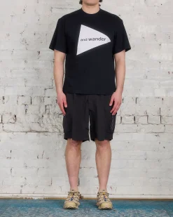 Hot and wander Oversized Cargo Short Black