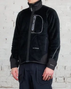 Fashion and wander Polartec High Loft Fleece Jacket Black