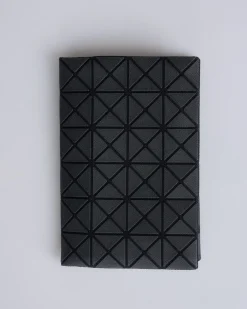 Hot BAO BAO ISSEY MIYAKE Repeat Oyster Card Case Wallet Matte Black