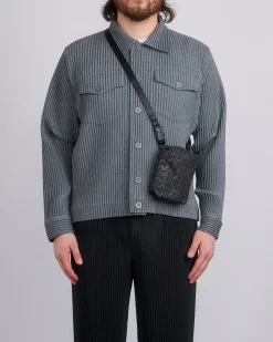 Fashion BAO BAO ISSEY MIYAKE Repeat Beetle Bag Matte Black