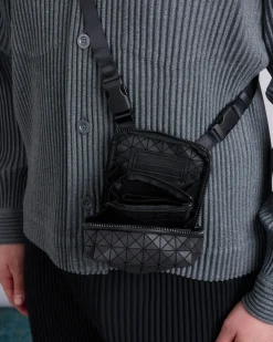 Fashion BAO BAO ISSEY MIYAKE Repeat Beetle Bag Matte Black