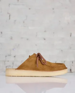 Outlet Clarks Originals Men's DSRT Nomad Mule Cola Suede