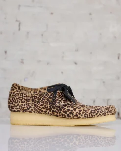 Online Clarks Originals Men's Wallabee Leopard Print