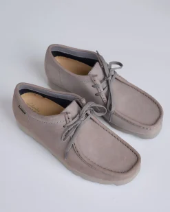 Online Clarks Originals Wallabee GTX Grey Nubuck