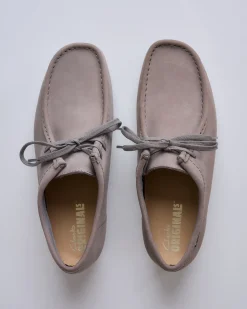 Online Clarks Originals Wallabee GTX Grey Nubuck
