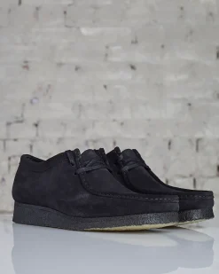 New Clarks Originals Clarks Wallabee Black Suede