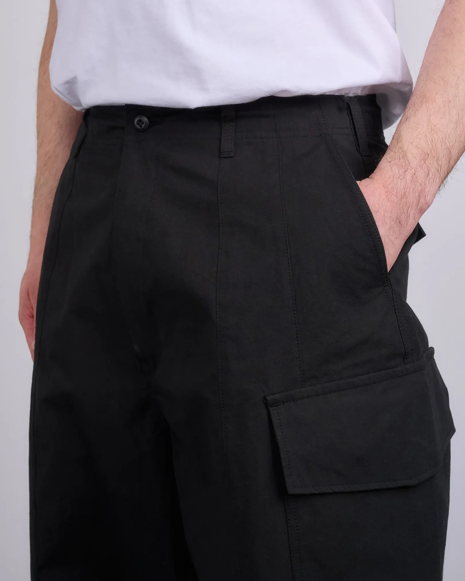 Best COMME des GARÇONS HOMME Cotton Compact Weather Cargo Pant Black