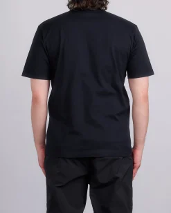 Sale COMME des GARÇONS HOMME Cotton Jersey Chest Logo T-Shirt Black