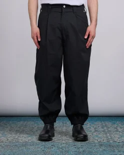 Clearance COMME des GARÇONS HOMME Cotton Poly Weather Carpenter Pant Black