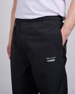 Online COMME des GARÇONS HOMME Nylon Typewriter Logo Track Pant Black
