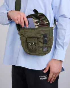 New COMME des GARÇONS HOMME x Porter Keyring Pocket Sidebag Khaki