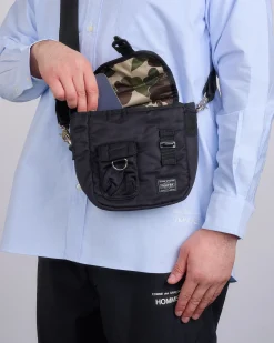 Best COMME des GARÇONS HOMME x Porter Keyring Pocket Sidebag Black