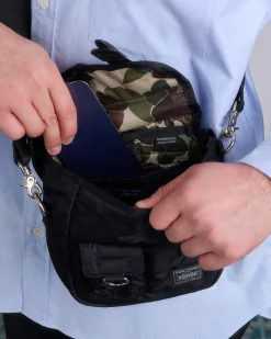 Best COMME des GARÇONS HOMME x Porter Keyring Pocket Sidebag Black