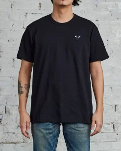 Hot Comme des Garçons PLAY Black Heart T-Shirt Black