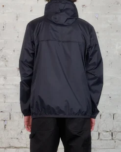 Discount Comme des Garçons PLAY K-Way Full Zip Hooded Jacket Blue/Black