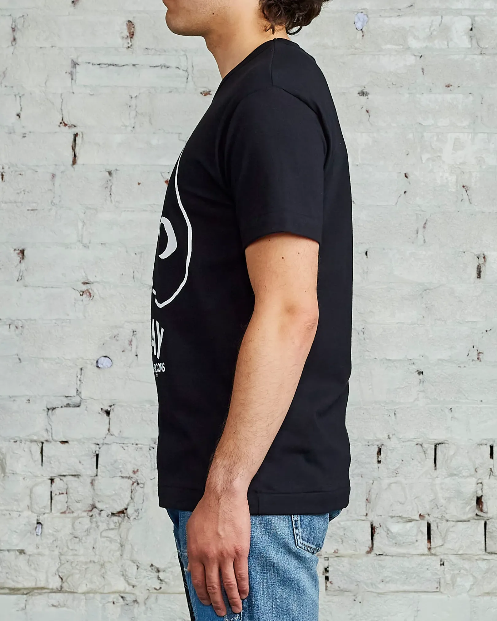 Sale Comme des Garçons PLAY PLAY Logo T-Shirt Black