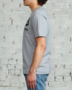 Sale Comme des Garçons PLAY PLAY Logo T-Shirt Grey