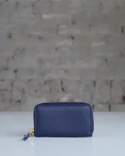 Hot Comme des Garçons WALLET SA410X Long Zip Wallet Navy