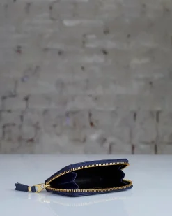 Hot Comme des Garçons WALLET SA410X Long Zip Wallet Navy