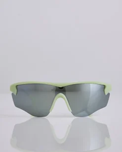 Hot District Vision Junya Racer Sunglass Pistachio D+ Silver Flash Mirror