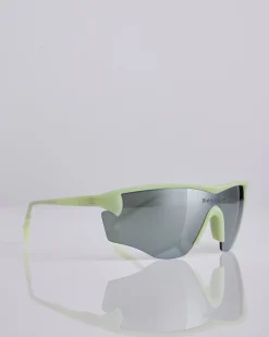 Hot District Vision Junya Racer Sunglass Pistachio D+ Silver Flash Mirror