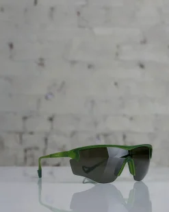 New District Vision Junya Racer Sunglass Aglae / D+ Emerald