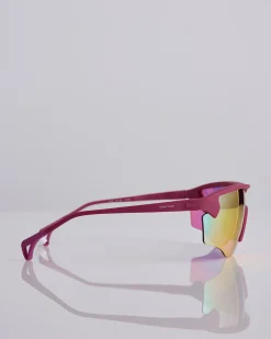 Fashion District Vision Junya Racer Sunglass Raspberry D+ Spectral Mirror