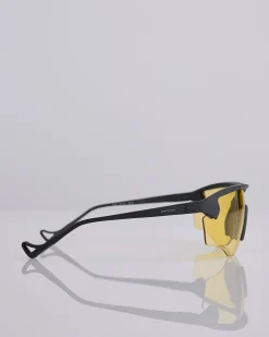 Hot District Vision Junya Racer Sunglass Carbon D+ Yellow Mirror