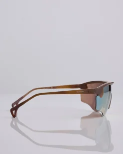Discount District Vision Junya Racer Sunglass Cedar D+ Fire Mirror