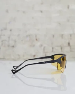 Clearance District Vision Junya Racer Sunglass Black Yellow